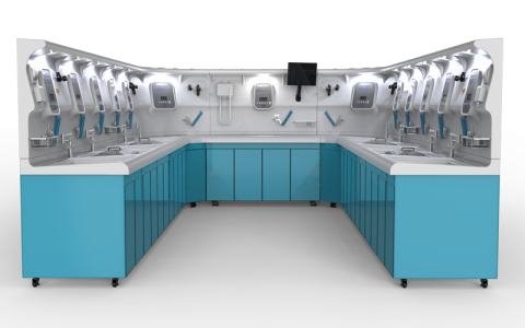 甘肃守护生命的通道：三强医械现代内镜清洗工作站的精密防线